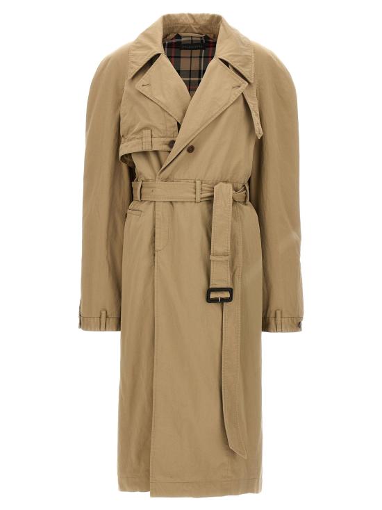  발렌시아가 트렌치 코트 LD769012TBP019799 BEIGE