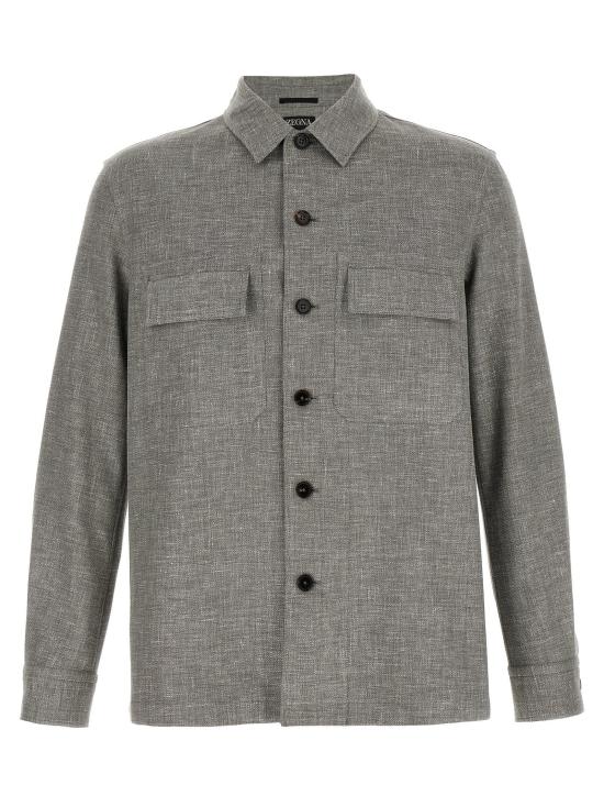  에르메네질도제냐 자켓 LDUHV22A3SOT6BN08262 GRAY