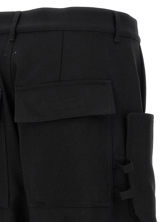  릭 오웬스 카고 팬츠 LDRU02E1346WGP09 BLACK - RICK OWENS