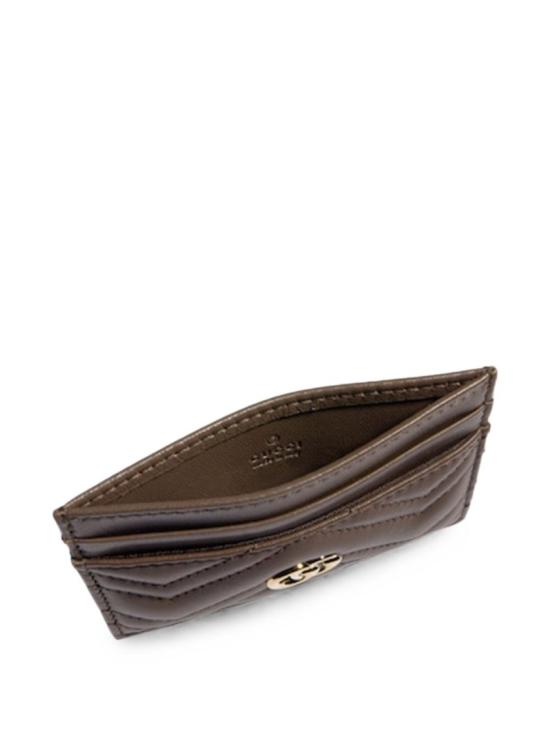 26FW 구찌 GG 마몽 카드지갑 구찌 443127AAGUV2818 Grey - GUCCI