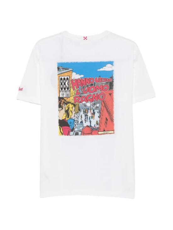 26FW 세인트바쓰 반팔 티셔츠 PRL0002 10016L 883 UOMO RAGNO COVER 01N EMB - MC2 SAINT BARTH