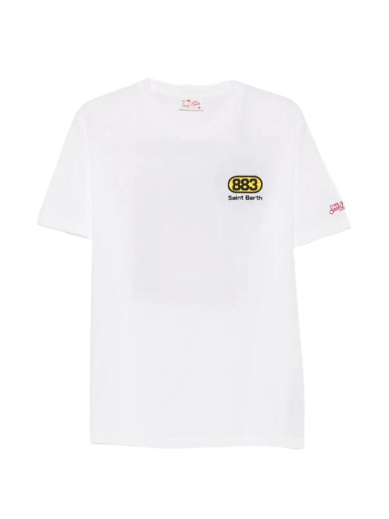26FW 세인트바쓰 반팔 티셔츠 PRL0002 10016L 883 UOMO RAGNO COVER 01N EMB