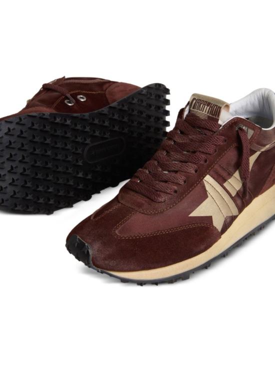 26FW 골든구스 마라톤 스니커즈 GWF00683 F007841 55661 Burgundy - GOLDEN GOOSE