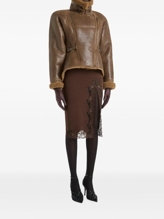  발망 스커트 SK0000000082A91 AI26 BROWN - BALMAIN