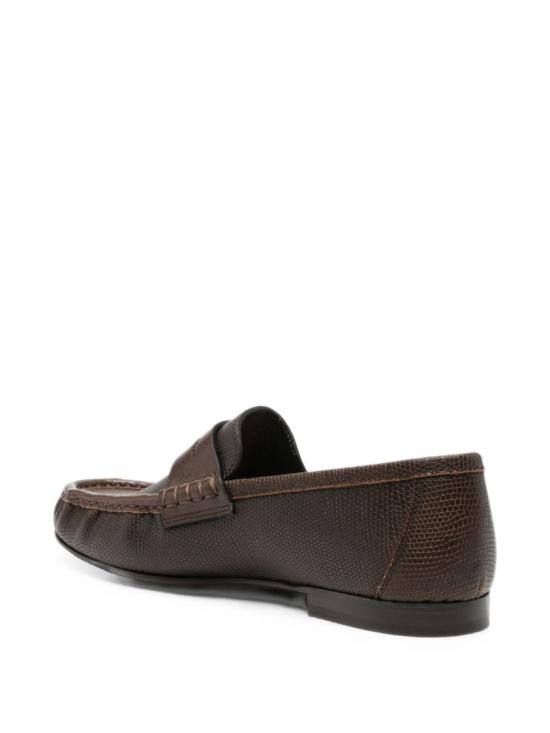26FW 브루넬로 쿠치넬리 플랫 슈즈 MZZAC3375PC8279 Black - BRUNELLO CUCINELLI