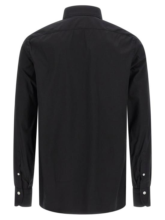  피나모레 셔츠 LDC064305 BLACK - FINAMORE