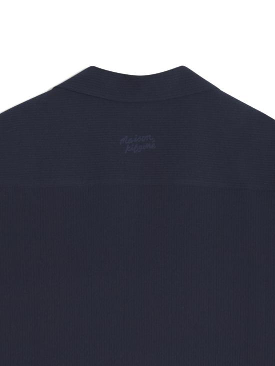  메종키츠네 셔츠 QM00407WC50820413 P26 NAVY - MAISON KITSUNE