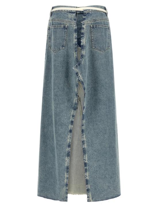  마르지엘라 스커트 LDS29MI0010M30066962 BLUE - MAISON MARGIELA