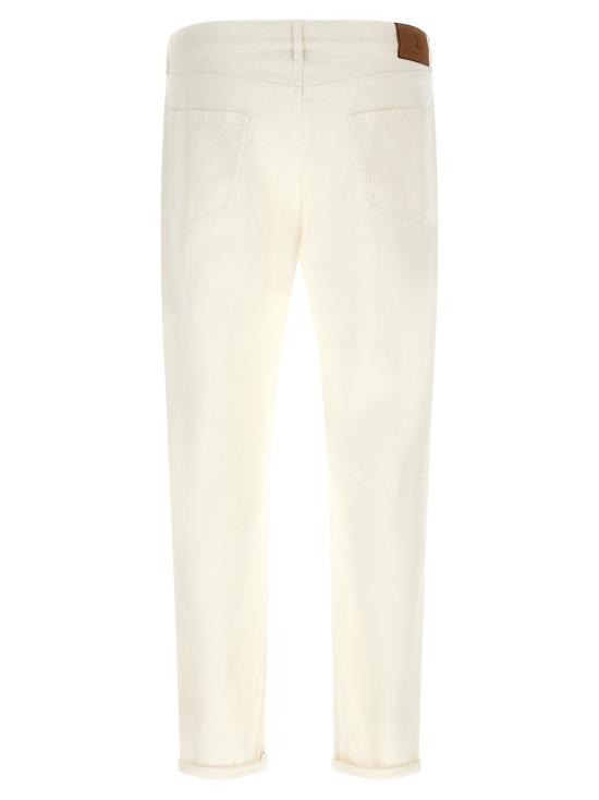 브루넬로 쿠치넬리 데님 팬츠 LDM277PX1290C7210 BEIGE - BRUNELLO CUCINELLI