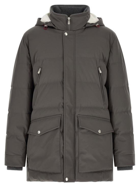  브루넬로 쿠치넬리 패딩 LDMV4061823CXD26 GRAY
