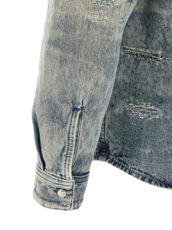  디젤 셔츠 LDA03534068YM01 BLUE - DIESEL