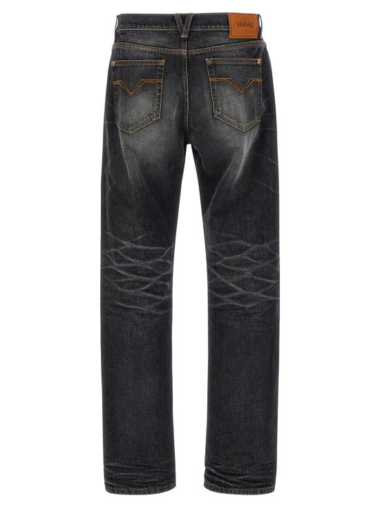  베르사체 데님 팬츠 LD10194621A151971D810 BLACK - VERSACE