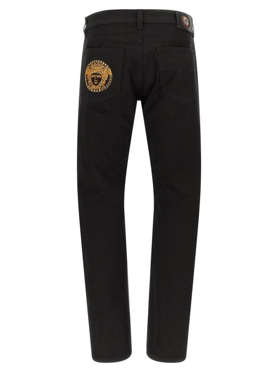  베르사체 데님 팬츠 LD10270171A192981D040 BLACK - VERSACE