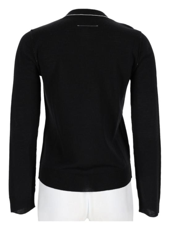 26FW MM6 메종마르지엘라 니트웨어 S52HP0044 M13037900 Black - MM6 MAISON MARGIELA