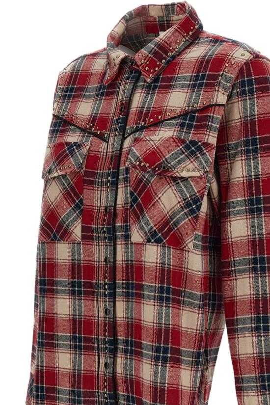 26FW 파로쉬 탑 D380658BCOWBOY809 Red - PAROSH