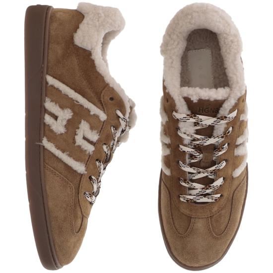 26FW 호간 스니커즈 HXW6470GI70UTB7D99 Brown - HOGAN