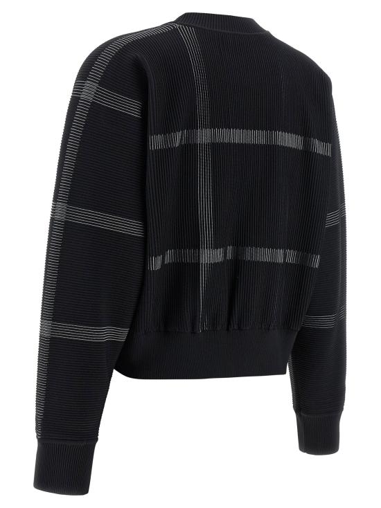  플리츠플리즈 스웨터 LDPP66KK82115 BLACK