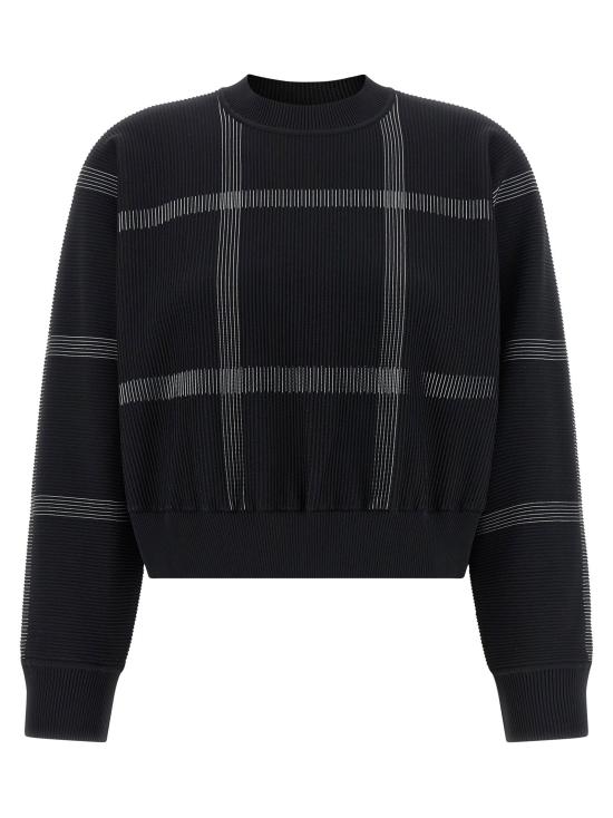  플리츠플리즈 스웨터 LDPP66KK82115 BLACK - PLEATS PLEASE