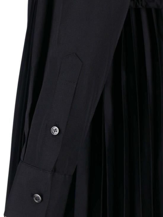26FW 사카이 미디 원피스 26 08738 001 BLACK - SACAI