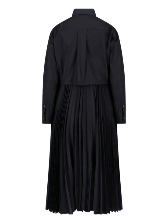 26FW 사카이 미디 원피스 26 08738 001 BLACK - SACAI