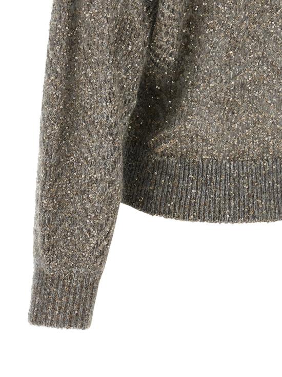  브루넬로 쿠치넬리 스웨터 LDMRG562504CQC50 GRAY - BRUNELLO CUCINELLI