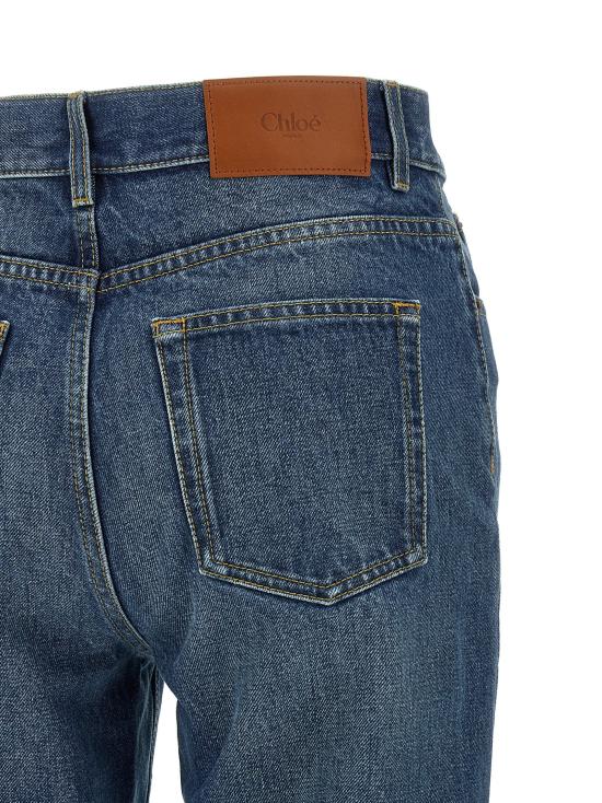  끌로에 데님 팬츠 LDCH25WDP041534A1 BLUE - CHLOE