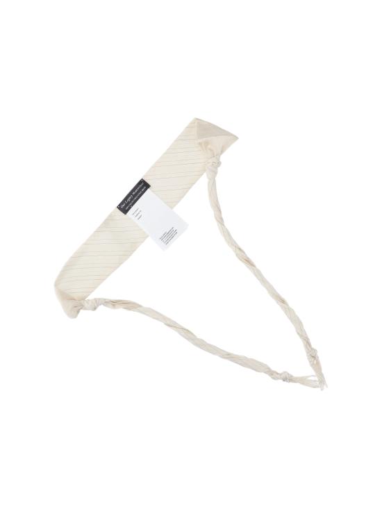 26FW 아워레가시 넥타이 A4268TF FADED BONE WINDSTRIPE LYOCELL CREAM - OUR LEGACY