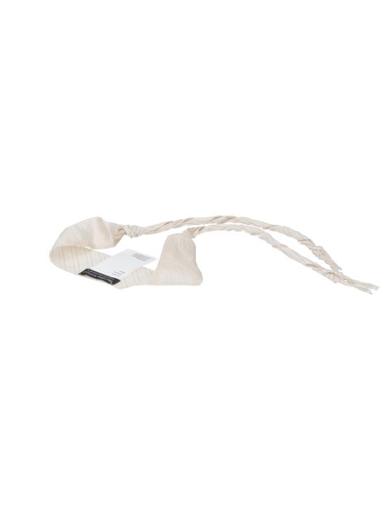 26FW 아워레가시 넥타이 A4268TF FADED BONE WINDSTRIPE LYOCELL CREAM - OUR LEGACY