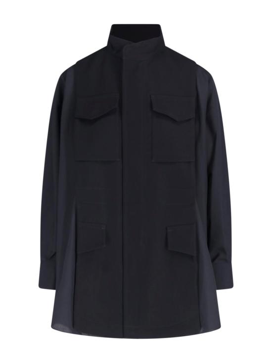 26FW 사카이 셔츠 26 08709 001 BLACK
