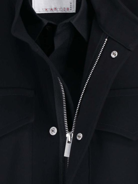 26FW 사카이 셔츠 26 08709 001 BLACK - SACAI