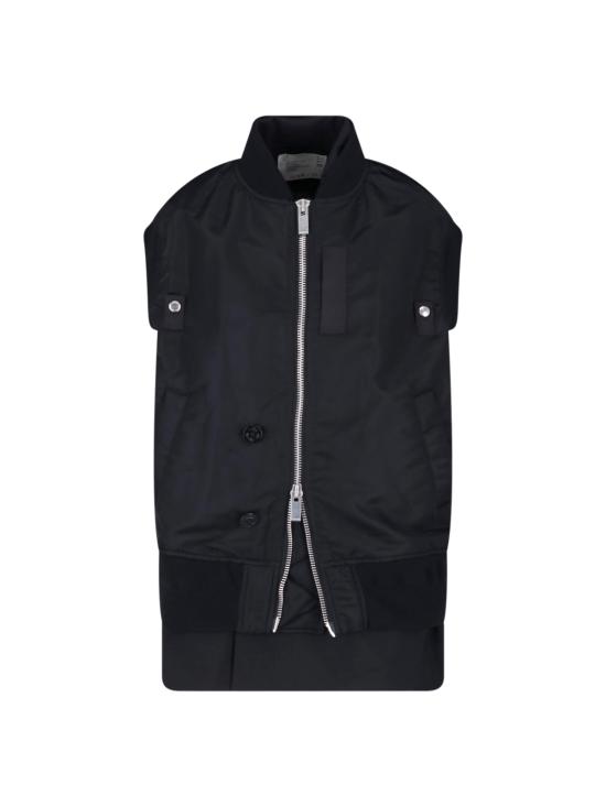 26FW 사카이 자켓 26 08717 001 BLACK