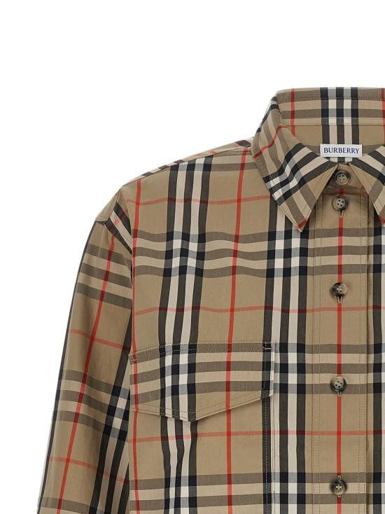  버버리 셔츠 LD8111851ARCHIVEBEIGEIPCHK - BURBERRY