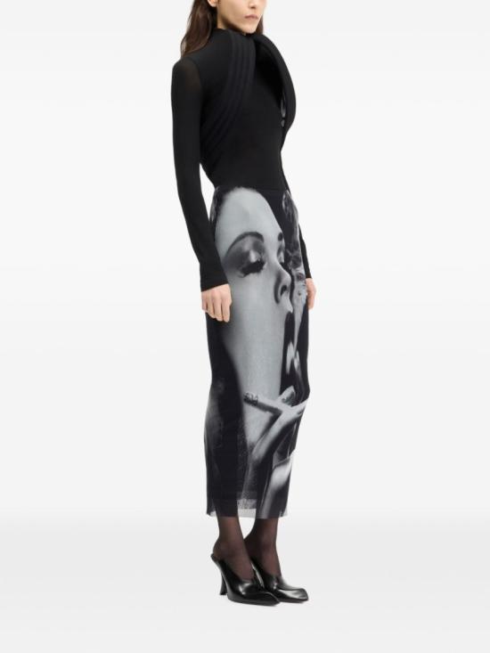 26FW 장 폴 고티에 스커트 SK085 M031P 000201 Black - JEAN PAUL GAULTIER