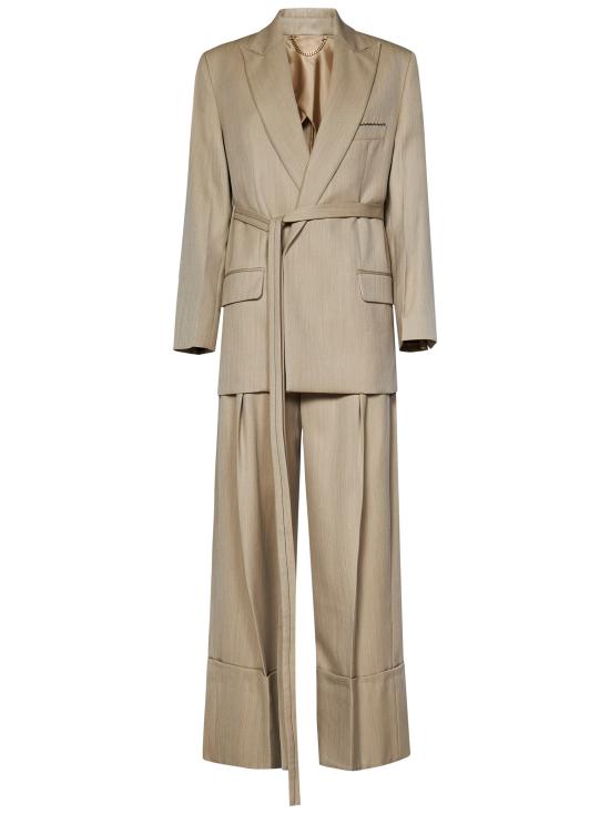26SS 빅토리아 베컴 미디 원피스 1125WJK006092A ALMOND BEIGE