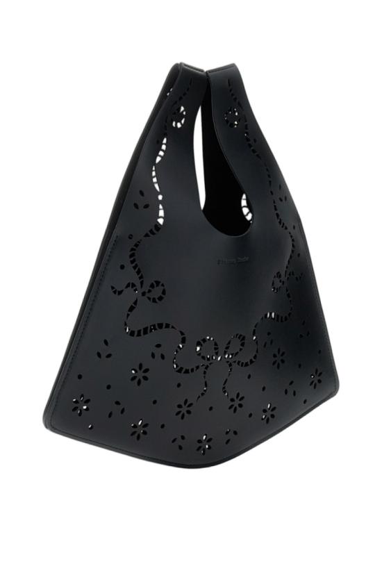 26FW 시몬로샤 미니 레이저컷 쇼퍼 백 BAG2260840BLACK - SIMONE ROCHA