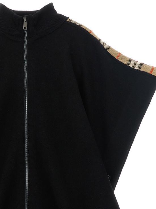  버버리 케이프 LD8129887BLACKIPCHECK - BURBERRY
