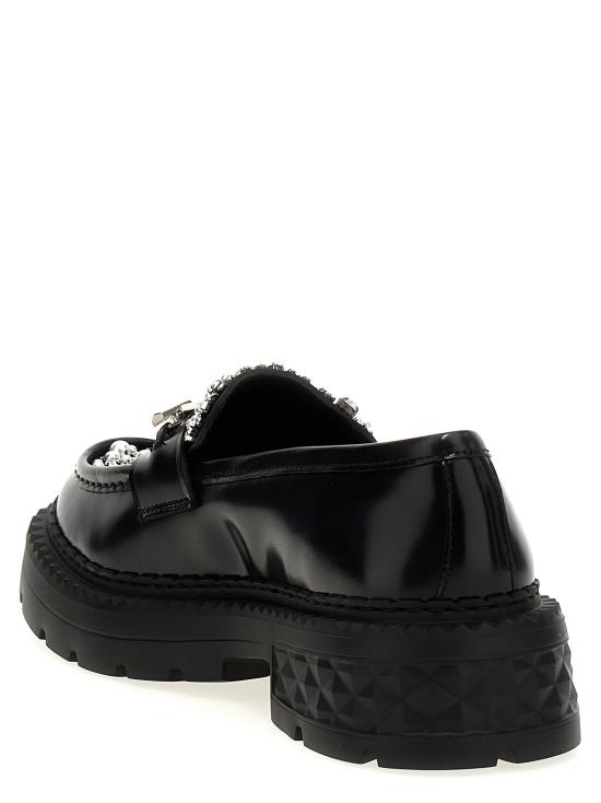  지미추 스니커즈 LDMARLOWDIAMONDFJWVBLACKCRYSTAL - JIMMY CHOO