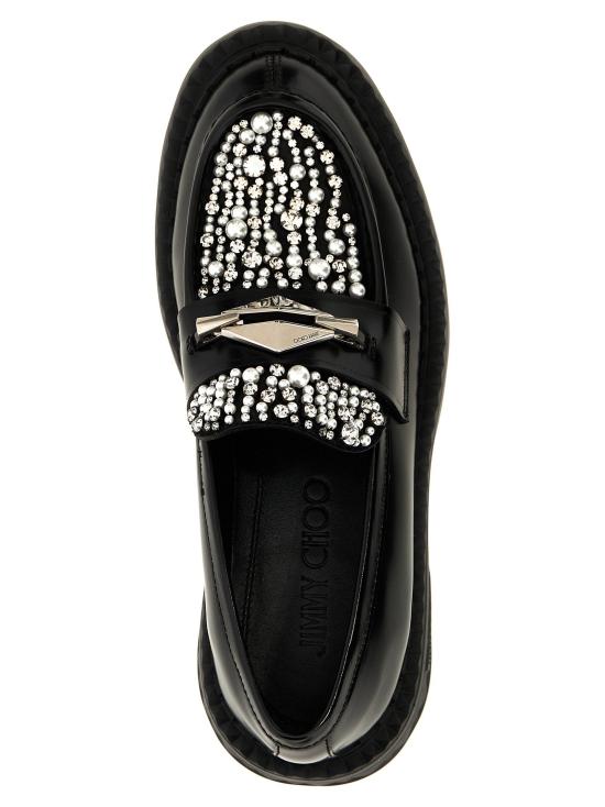  지미추 스니커즈 LDMARLOWDIAMONDFJWVBLACKCRYSTAL - JIMMY CHOO