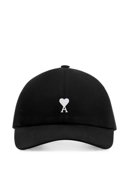 아미 코튼 ADC 자수 볼캡 UCP265AW0041001 AI26 BLACK
