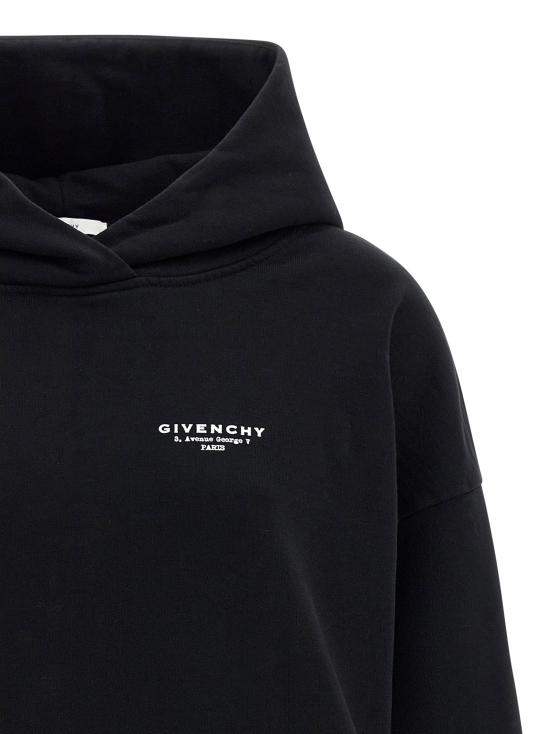  지방시 후드 티셔츠 LDBWJ04TP75N001 BLACK - GIVENCHY
