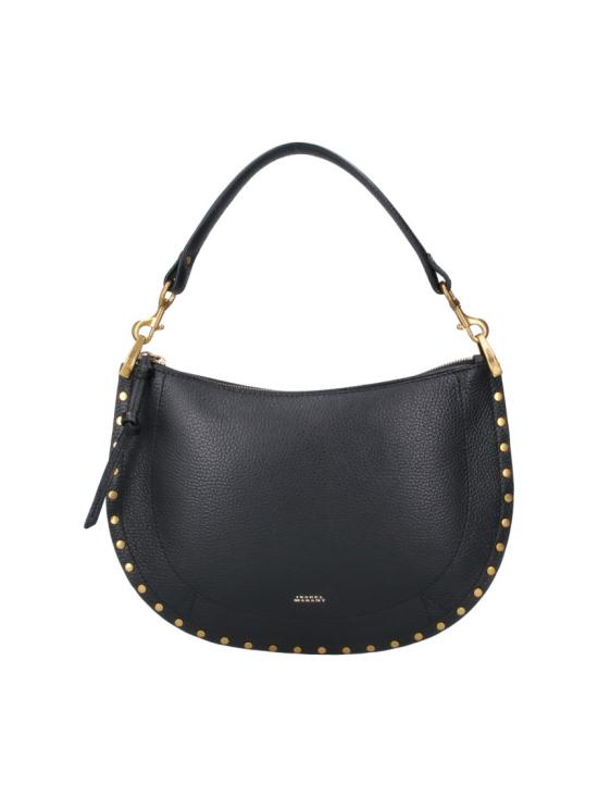 26FW 이자벨마랑 오스칸 호보 지퍼백 BF0066FA C3C22M01BK Black
