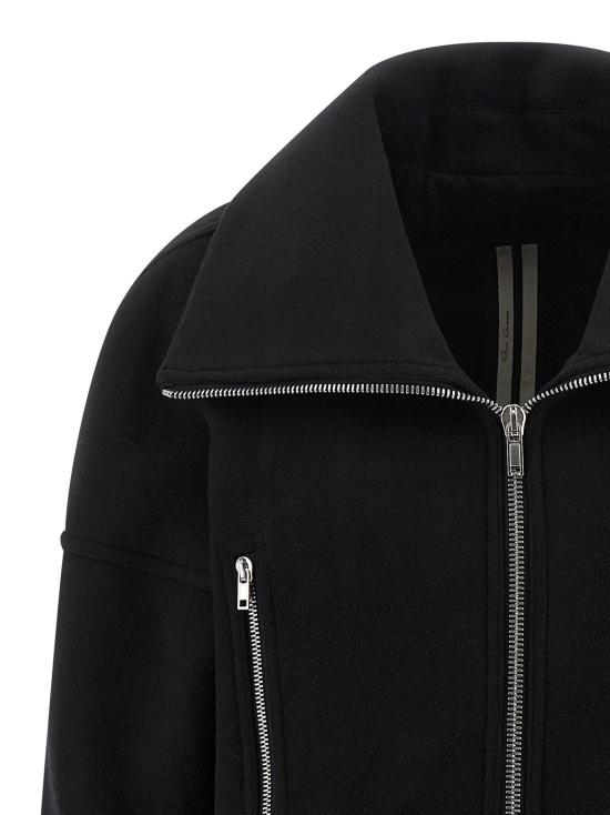  릭 오웬스 코트 LDRO02E4752WSF09 BLACK - RICK OWENS