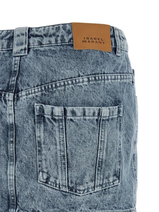  이자벨마랑에뚜왈 스커트 LDJU0448FAD1H02E30LU BLUE - ISABEL MARANT ETOILE