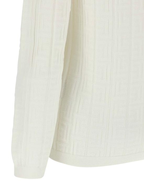  발망 스웨터 LDFF1KD090KI630KA CREAM - BALMAIN