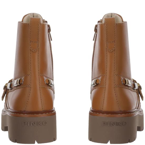 26FW 핑코 부츠 SD0565P001G8U Brown - PINKO