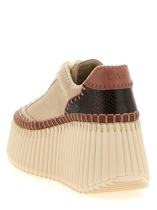  끌로에 스니커즈 LDCH26A02IYK236 BEIGE - CHLOE