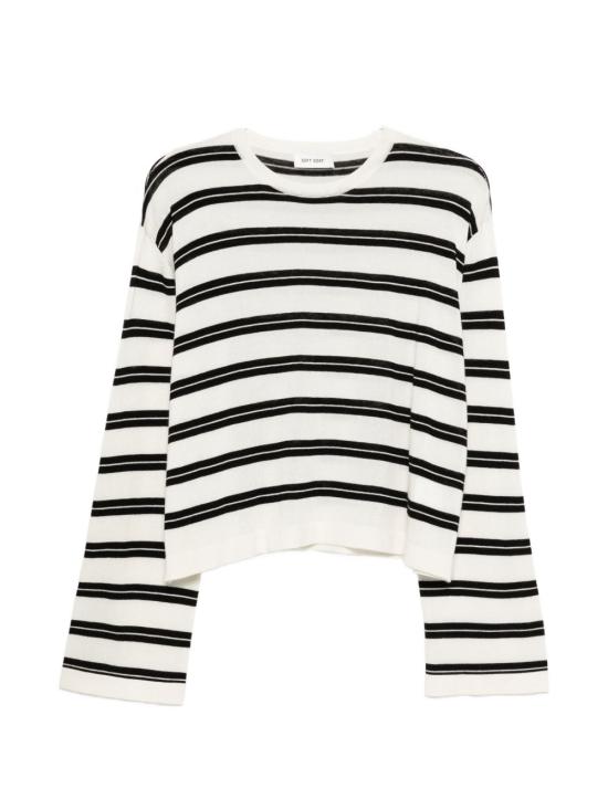  소프트 고트 스웨터 2475112003BLACK P26 CREAM
