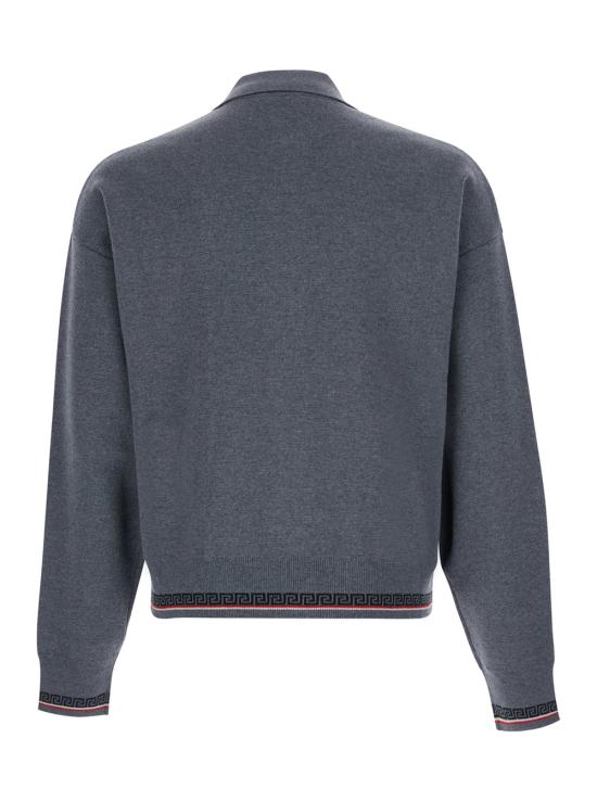 26FW 베르사체 긴팔 티셔츠 10265611A190721E880 Grey - VERSACE