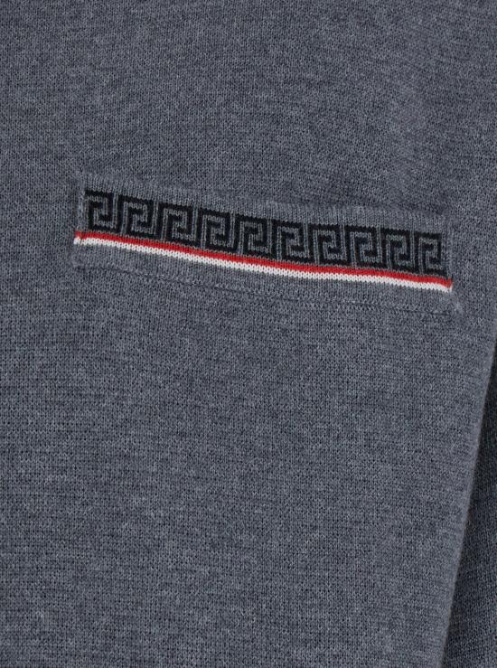 26FW 베르사체 긴팔 티셔츠 10265611A190721E880 Grey - VERSACE
