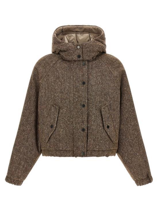  브루넬로 쿠치넬리 패딩 LDMD0023657C002 BROWN